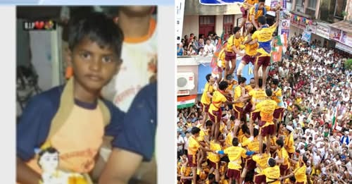 Mahesh Dadhav Death Mahesh Jadhav, 11, Dies in Festival Practice Accident; FIR Filed Against Organizer