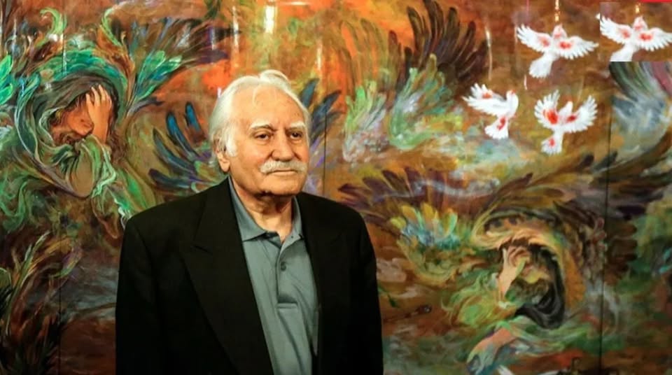 Mahmoud Farshchian Death Master of Persian Miniature Painting, Mahmoud Farshchian Passes Away at 96